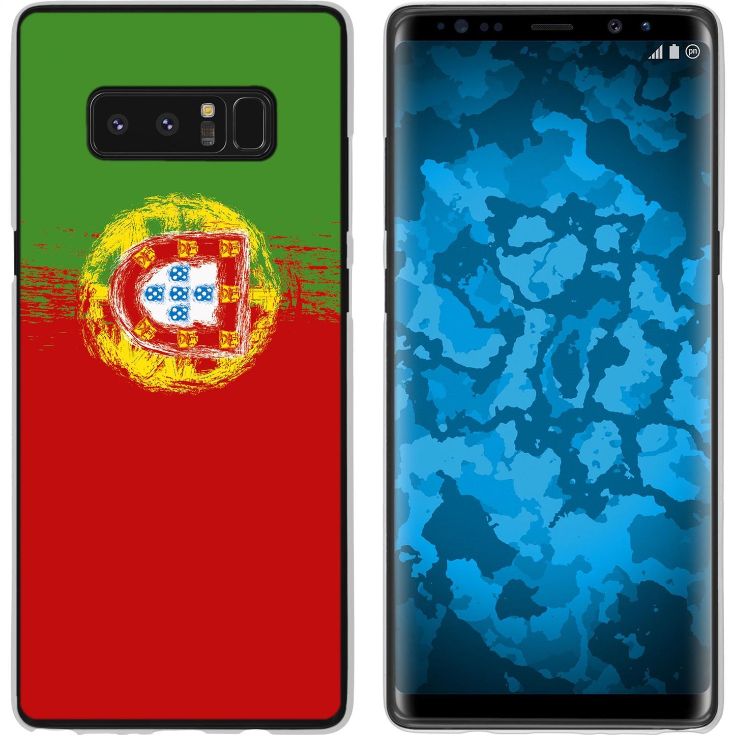 Galaxy Note 8 Silikon-Hülle WM Portugal M8 Case