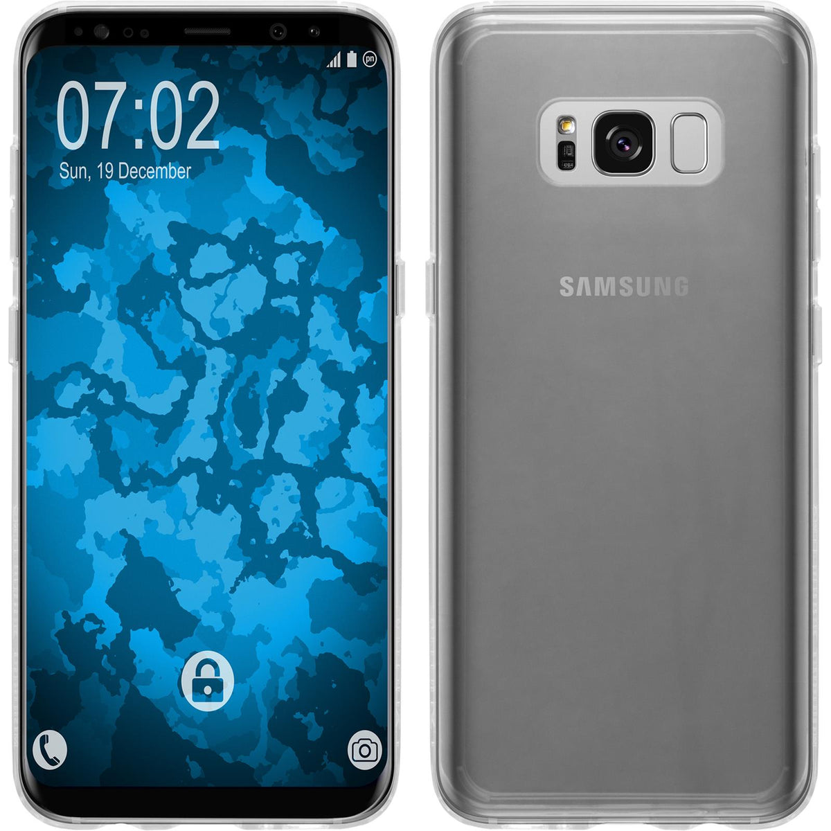Hardcase für Samsung Galaxy S8 Crystal Clear
