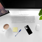 PhoneNatic Case kompatibel mit Xiaomi 13 Lite – Schwarz Silikon Hülle crystal-case Cover