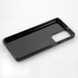 PhoneNatic Case kompatibel mit Samsung Galaxy A23 – Schwarz Silikon Hülle crystal-case Cover