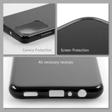 PhoneNatic Case kompatibel mit Samsung Galaxy A23 – Transparent Silikon Hülle crystal-case Cover