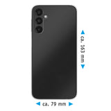 PhoneNatic Case kompatibel mit Samsung Galaxy A35 – Transparent Silikon Hülle crystal-case Cover