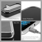 PhoneNatic Case kompatibel mit Samsung Galaxy A35 – Transparent Silikon Hülle crystal-case Cover