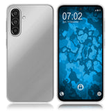 PhoneNatic Case kompatibel mit Samsung Galaxy A36 – Transparent Silikon Hülle crystal-case Cover