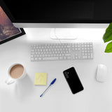 PhoneNatic Case kompatibel mit Samsung Galaxy A36 – Schwarz Silikon Hülle crystal-case Cover