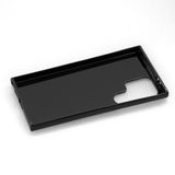 PhoneNatic Case kompatibel mit Samsung Galaxy S24 Ultra – Schwarz Silikon Hülle crystal-case Cover