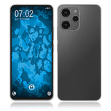 PhoneNatic Case kompatibel mit Xiaomi Redmi 12 – Transparent Silikon Hülle crystal-case Cover