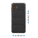 PhoneNatic Case kompatibel mit Samsung Galaxy Xcover 7 Pro – Transparent Silikon Hülle crystal-case Cover