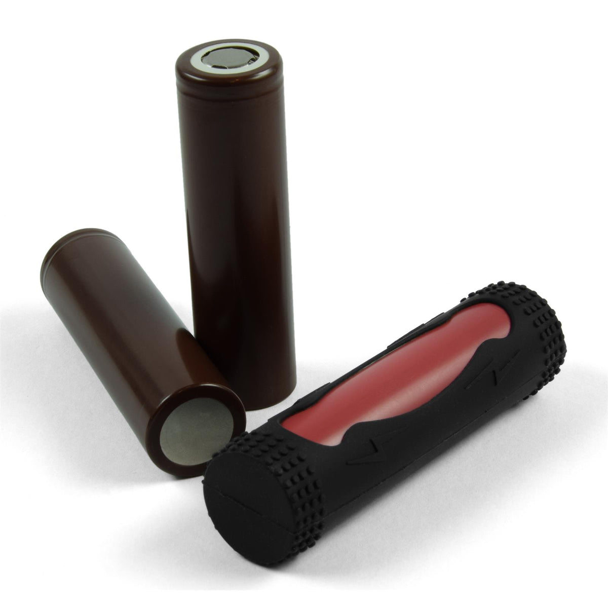 Case für 18650 Akku Battery Hülle Silikon - in Schwarz - Tasche – Ansicht 3