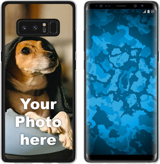 Galaxy Note 8 Foto-Hülle transparent