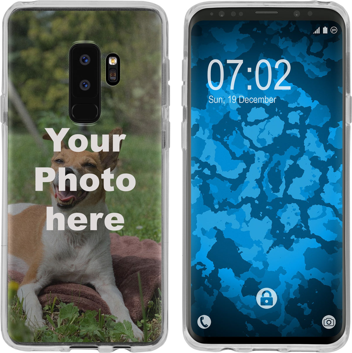 Galaxy S9 Plus Foto-Hülle transparent