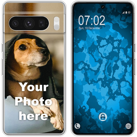 Pixel 8 Pro Foto-Hülle transparent