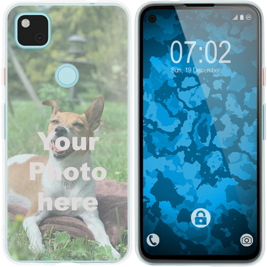 Pixel 4a Foto-Hülle transparent