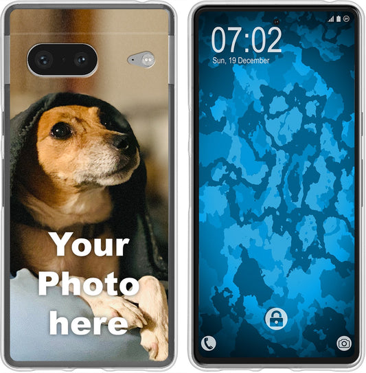 Pixel 7 Foto-Hülle transparent
