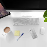 PhoneNatic Case kompatibel mit Samsung Galaxy A05 – Transparent Silikon Hülle crystal-case Cover