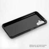 PhoneNatic Case kompatibel mit Samsung Galaxy A05 – Schwarz Silikon Hülle crystal-case Cover