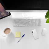 PhoneNatic Case kompatibel mit Samsung Galaxy S25 Plus – Transparent Silikon Hülle crystal-case Cover