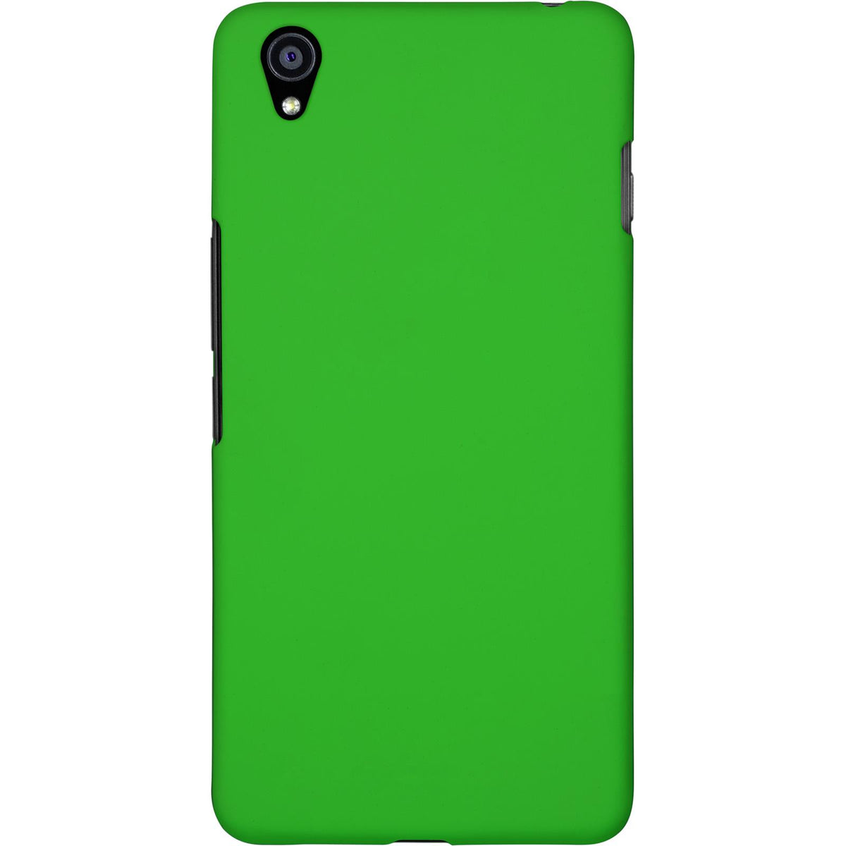 Case für OnePlus X - Hülle grün gummiert Hard-case – Ansicht 3