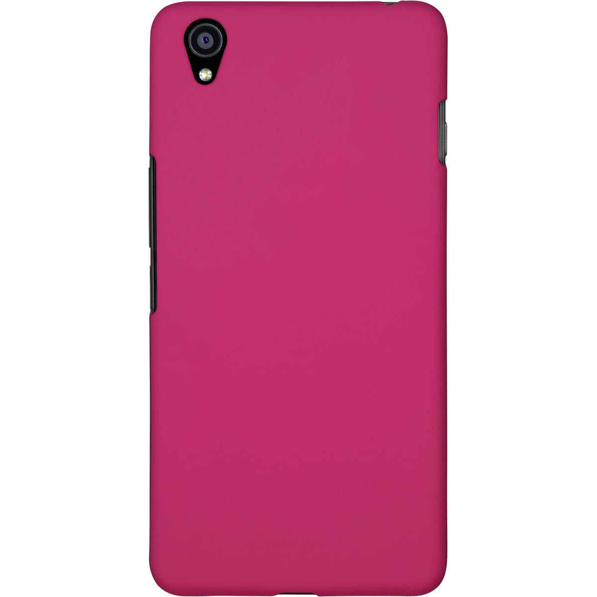 Case für OnePlus X - Hülle pink gummiert Hard-case – Ansicht 3