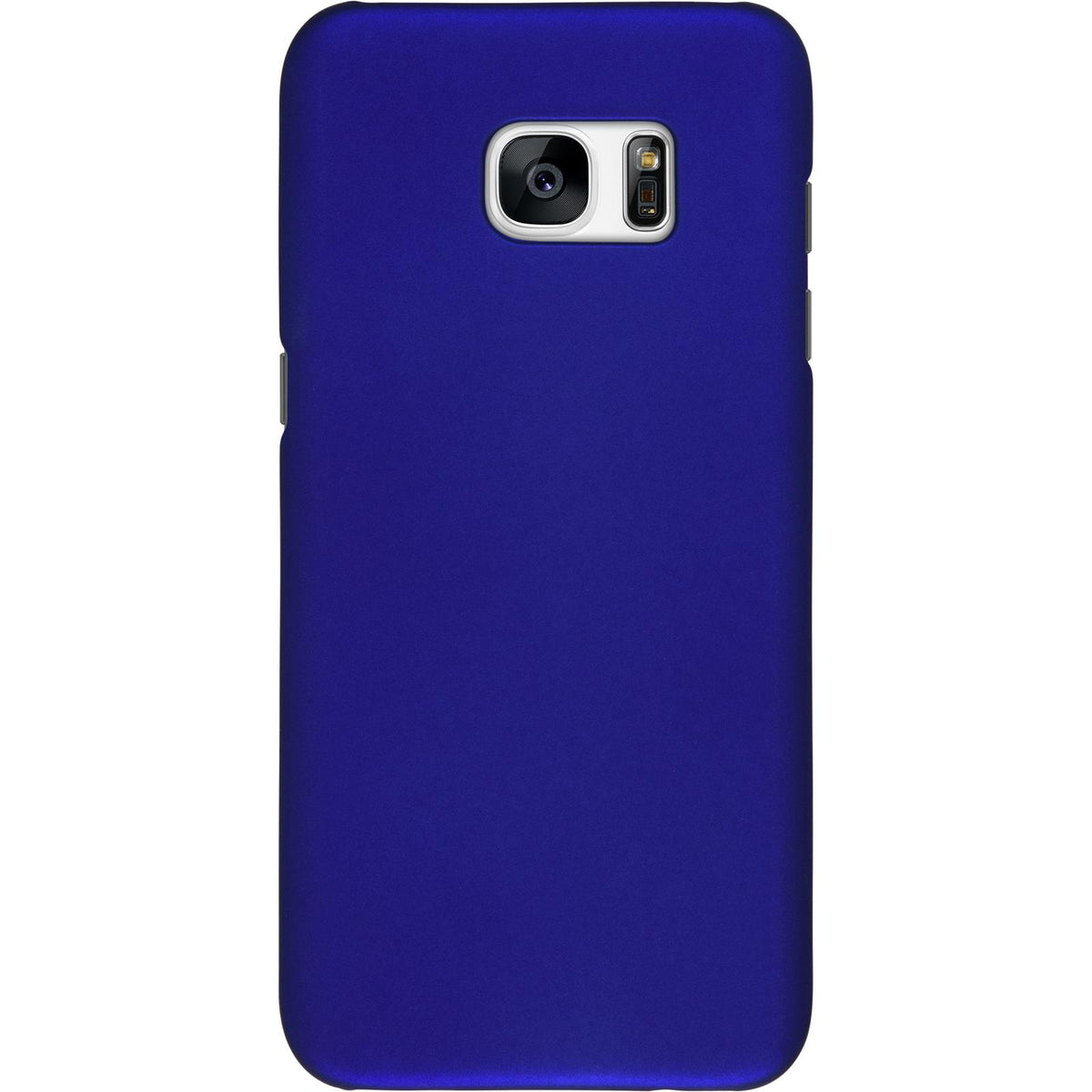 Case für Samsung Galaxy S7 Edge - Hülle blau gummiert Hard-case – Ansicht 3
