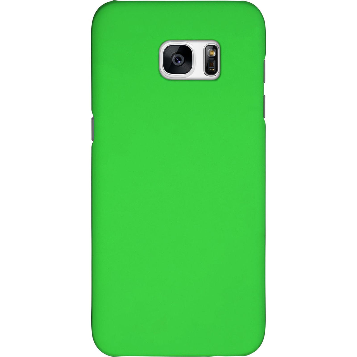 Case für Samsung Galaxy S7 Edge - Hülle grün gummiert Hard-case – Ansicht 3