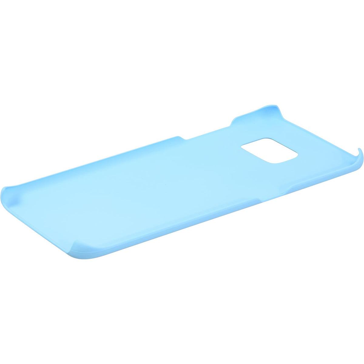 Case für Samsung Galaxy S7 Edge - Hülle hellblau gummiert Hard-case – Ansicht 4