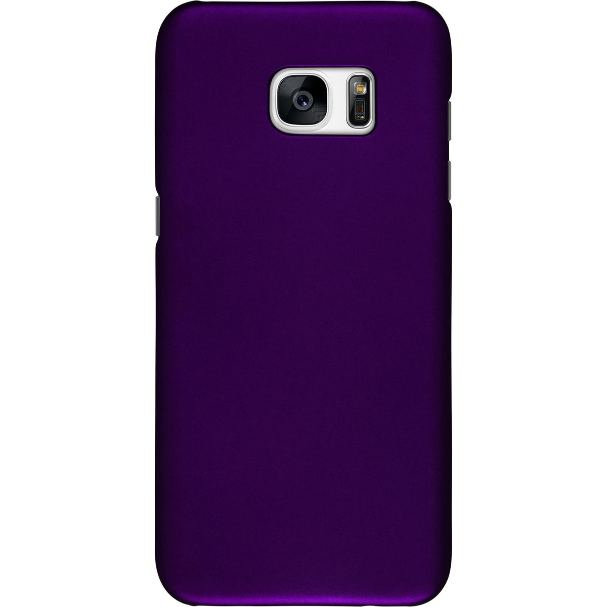 Case für Samsung Galaxy S7 Edge - Hülle lila gummiert Hard-case – Ansicht 3