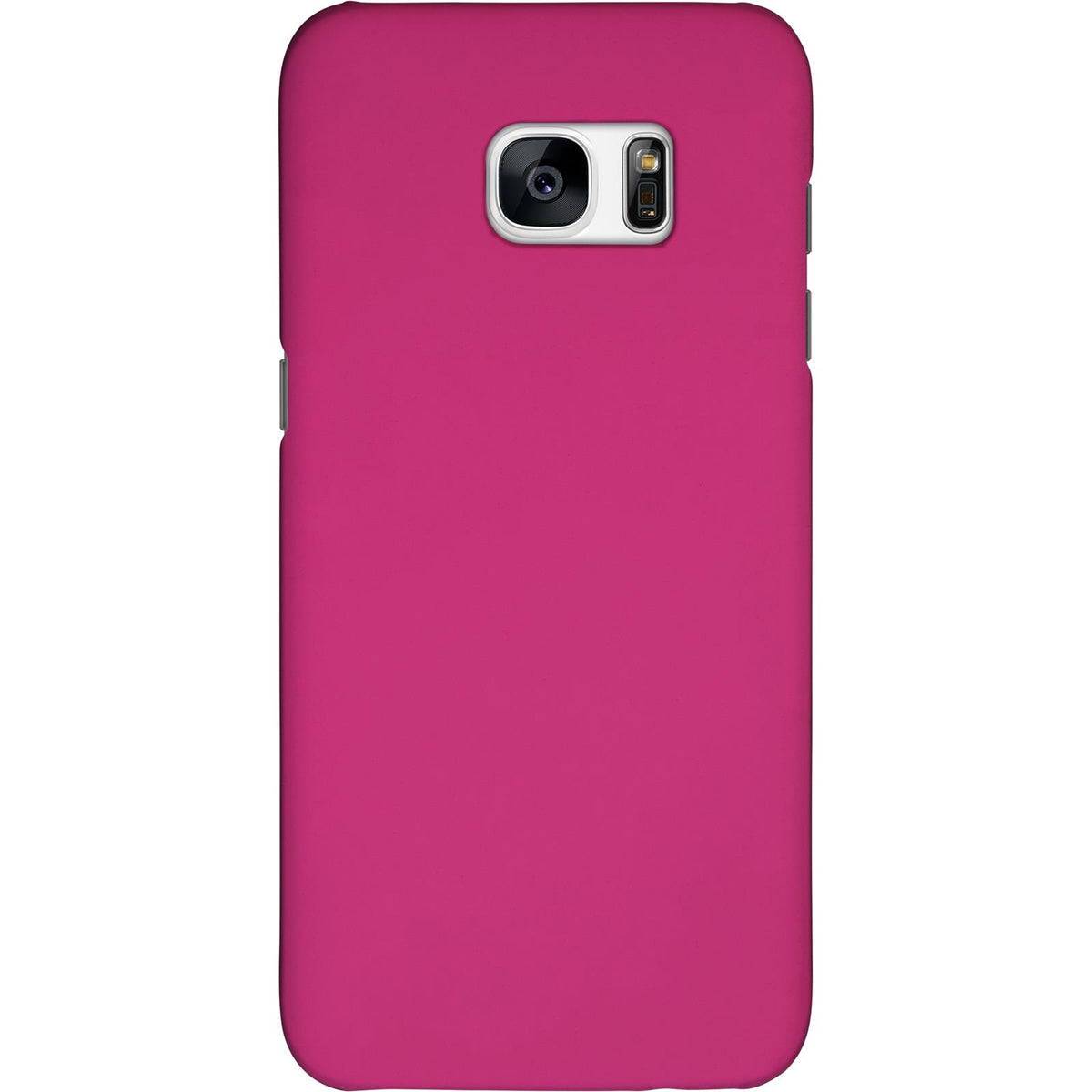 Case für Samsung Galaxy S7 Edge - Hülle pink gummiert Hard-case – Ansicht 3