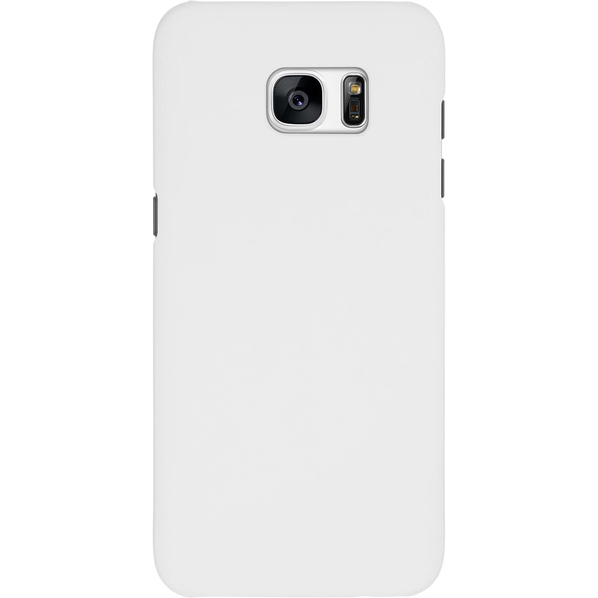 Case für Samsung Galaxy S7 Edge - Hülle weiß gummiert Hard-case – Ansicht 3