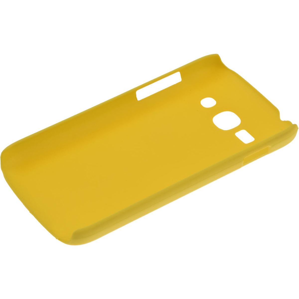Case für Samsung Galaxy Ace 3 - Hülle gelb gummiert Hard-case – Ansicht 4