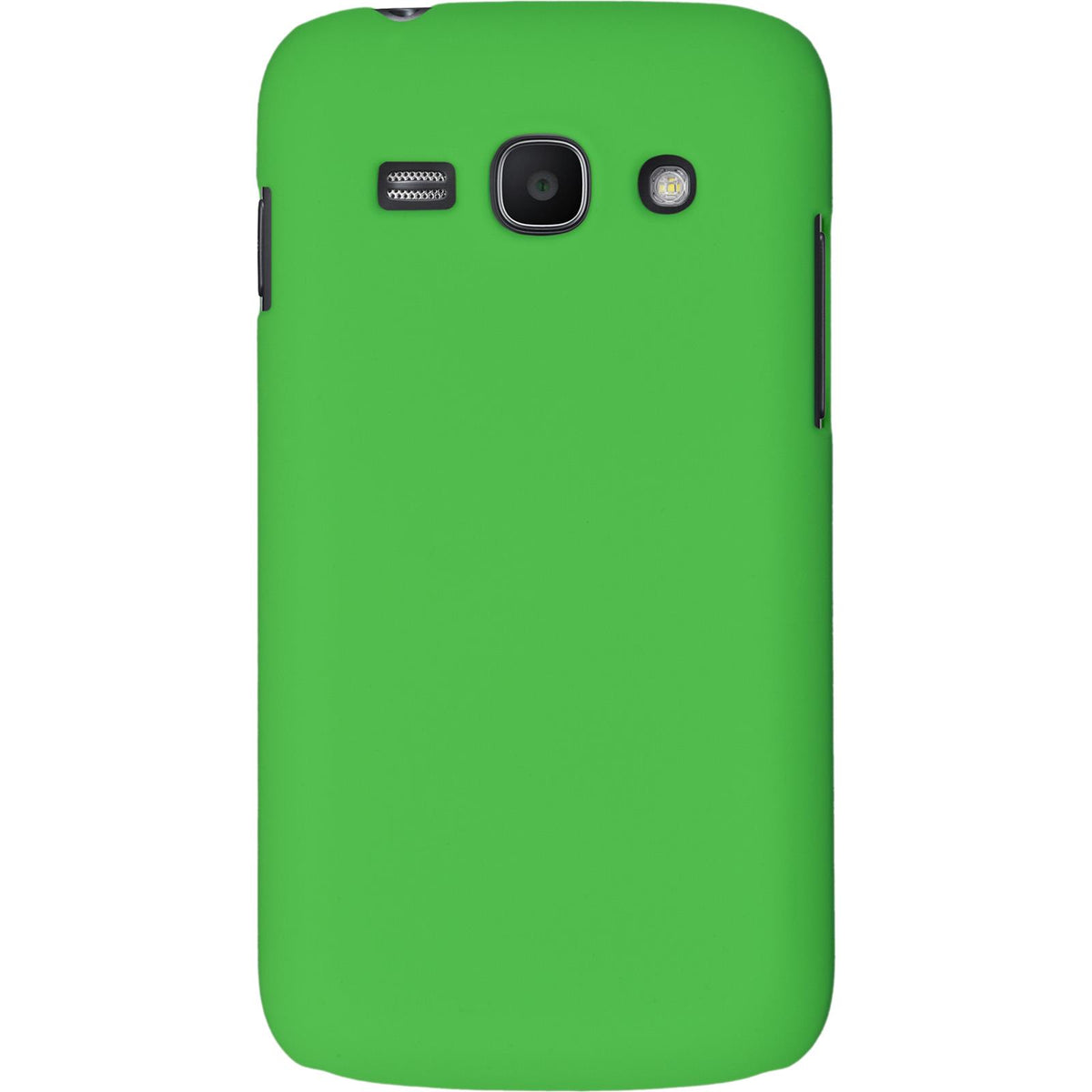Case für Samsung Galaxy Ace 3 - Hülle grün gummiert Hard-case – Ansicht 3