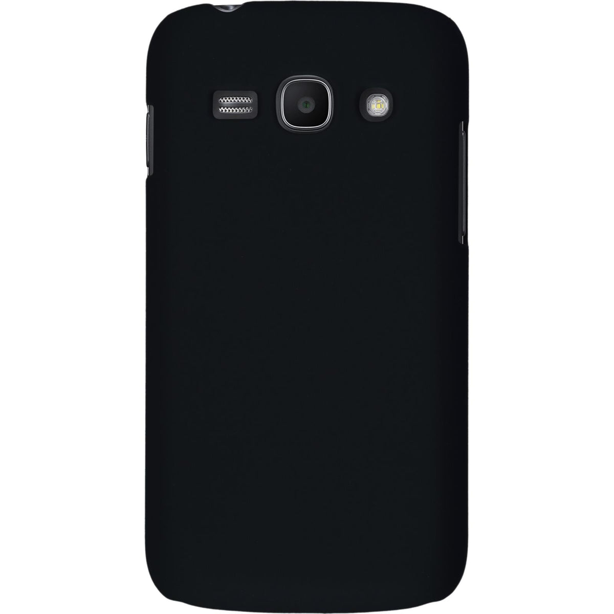 Case für Samsung Galaxy Ace 3 - Hülle schwarz gummiert Hard-case – Ansicht 3