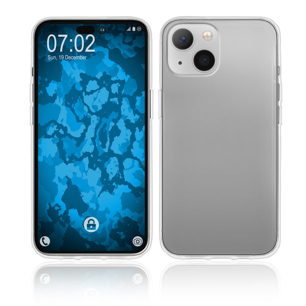 PhoneNatic Case kompatibel mit Apple iPhone 14 - Crystal Clear Hülle crystal-case Cover
