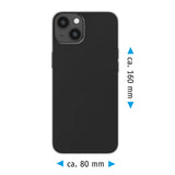 PhoneNatic Case kompatibel mit iPhone 15 Plus – Transparent Silikon Hülle crystal-case Cover