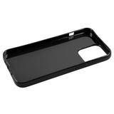 PhoneNatic Case kompatibel mit iPhone 15 Pro – Schwarz Silikon Hülle crystal-case Cover