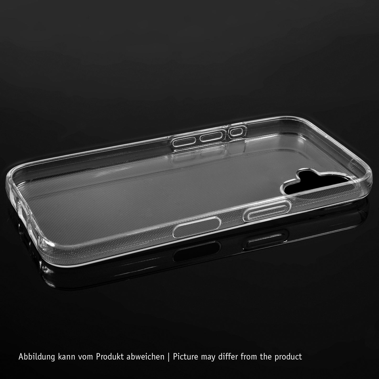 PhoneNatic Case kompatibel mit iPhone 16 Plus – Transparent Silikon Hülle crystal-case Cover