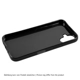 PhoneNatic Case kompatibel mit iPhone 16 – Schwarz Silikon Hülle crystal-case Cover