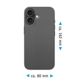 PhoneNatic Case kompatibel mit iPhone 16 Plus – Transparent Silikon Hülle crystal-case Cover