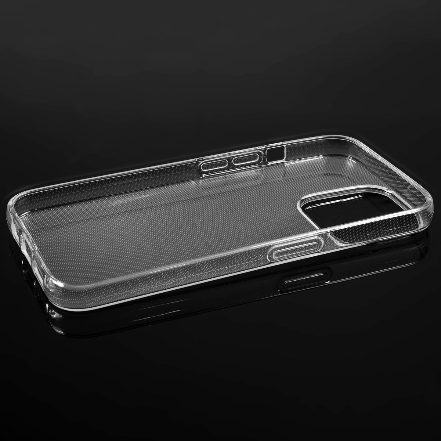 PhoneNatic Case kompatibel mit iPhone 16 Pro Max – Transparent Silikon Hülle crystal-case Cover