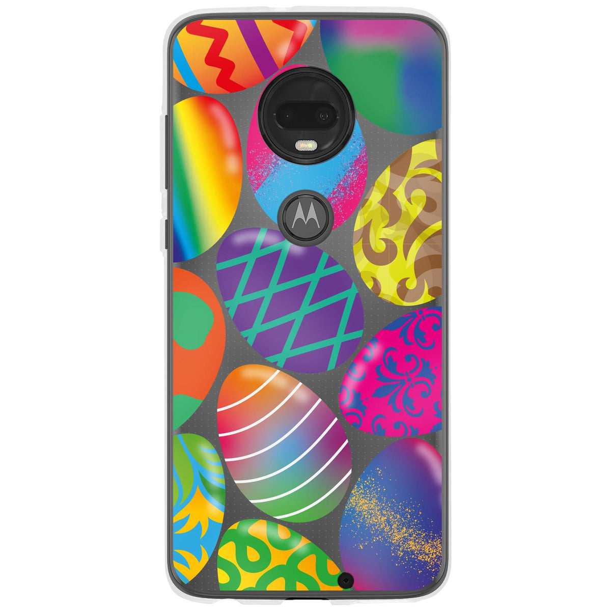 Case für Motorola Moto G7 Plus Silikon-Hülle Ostern M3 – Ansicht 2