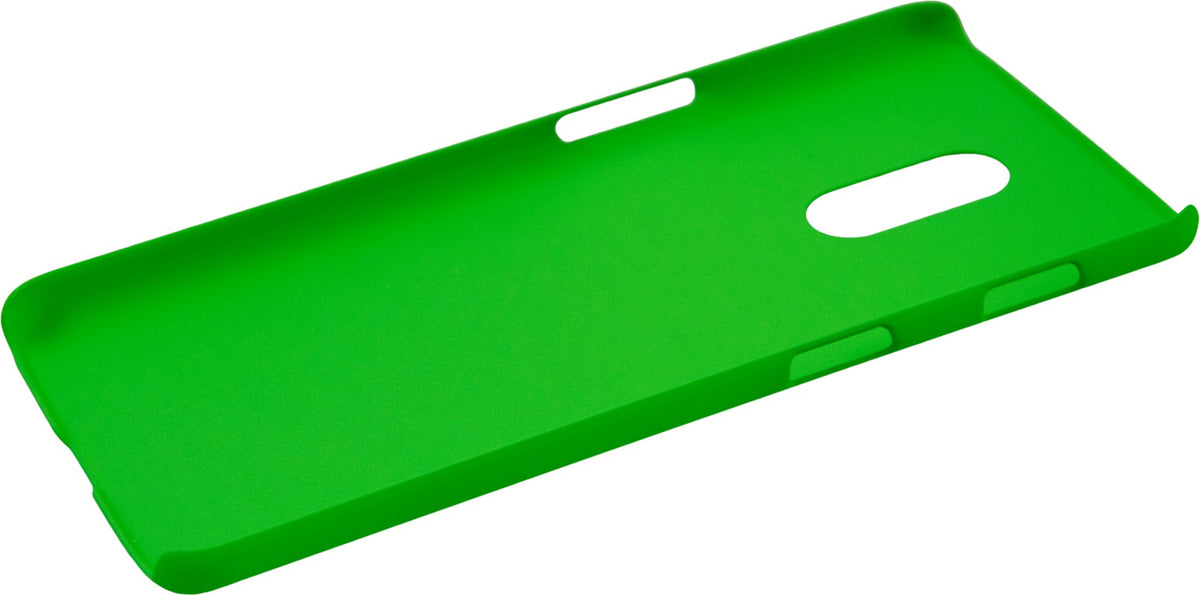 Case für OnePlus 6T - Hülle grün gummiert Hard-case – Ansicht 3