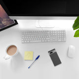 PhoneNatic Case kompatibel mit Google Pixel 7 – Transparent Silikon Hülle crystal-case Cover