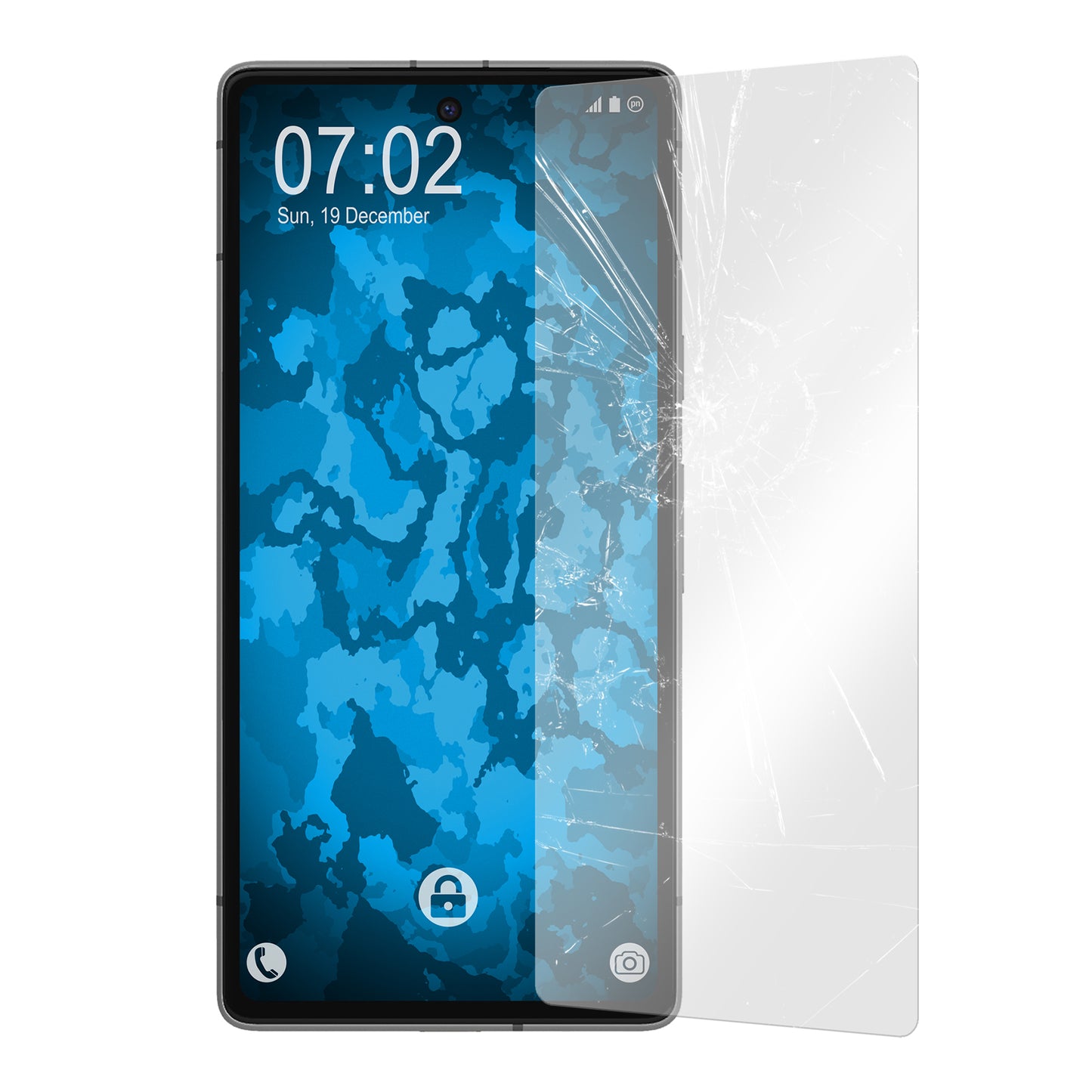 1x Glas-Folie klar für Google Pixel 7a – Panzerglas für Google Pixel 7a