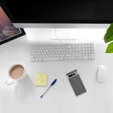 PhoneNatic Case kompatibel mit Google Pixel 7 Pro – Transparent Silikon Hülle crystal-case Cover