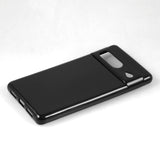 PhoneNatic Case kompatibel mit Google Pixel 8 – Schwarz Silikon Hülle crystal-case Cover
