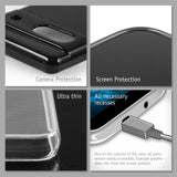 PhoneNatic Case kompatibel mit Google Pixel 8a – Transparent Silikon Hülle crystal-case Cover