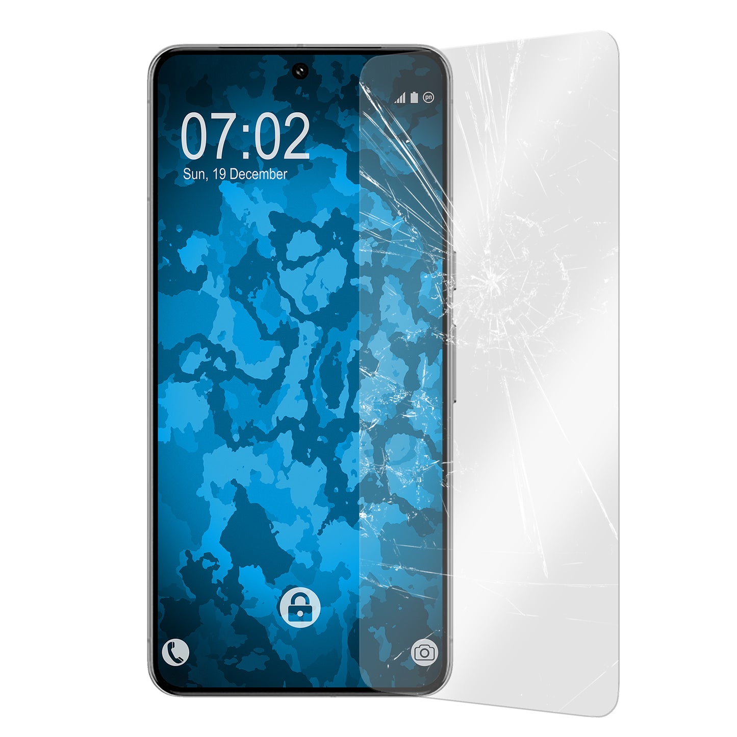 1x Glas-Folie klar für Google Pixel 8 Pro – Panzerglas für Google Pixel 8 Pro