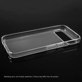 PhoneNatic Case kompatibel mit Google Pixel 9 – Transparent Silikon Hülle crystal-case Cover