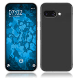 PhoneNatic Case kompatibel mit Google Pixel 9a – Transparent Silikon Hülle crystal-case Cover
