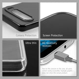 PhoneNatic Case kompatibel mit Google Pixel 9 Pro XL – Schwarz Silikon Hülle crystal-case Cover